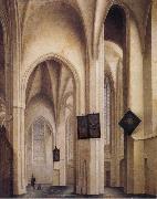 Church Interior in Utrecht Pieter Jansz Saenredam